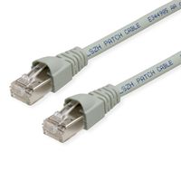 TELEGÄRTNER RJ45 Patch Cord S/FTP, Cat.6A, LSZH, grey, 9.5 m