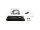 XSYS EX-1170HMVS 10-poorts USB 2.0 metalen HUB, 15KV Overspanningsbeveiliging