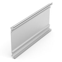 SCHROFF Insteekmodule met frame Geëxtrudeerde zijwand, 3 HE, 220 mm, symmetrisch