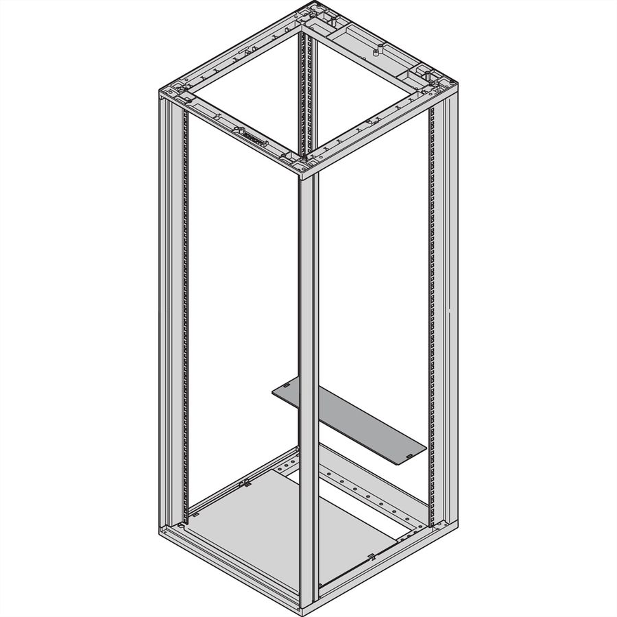 SCHROFF Novastar Base Plate, Multi Pieces, Rear Cover, Plain