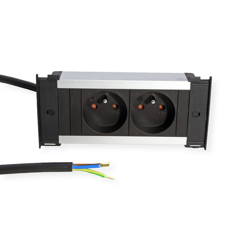 BACHMANN KAPSA XS 2xUTE sw current 2.0m AEH CEE7/7