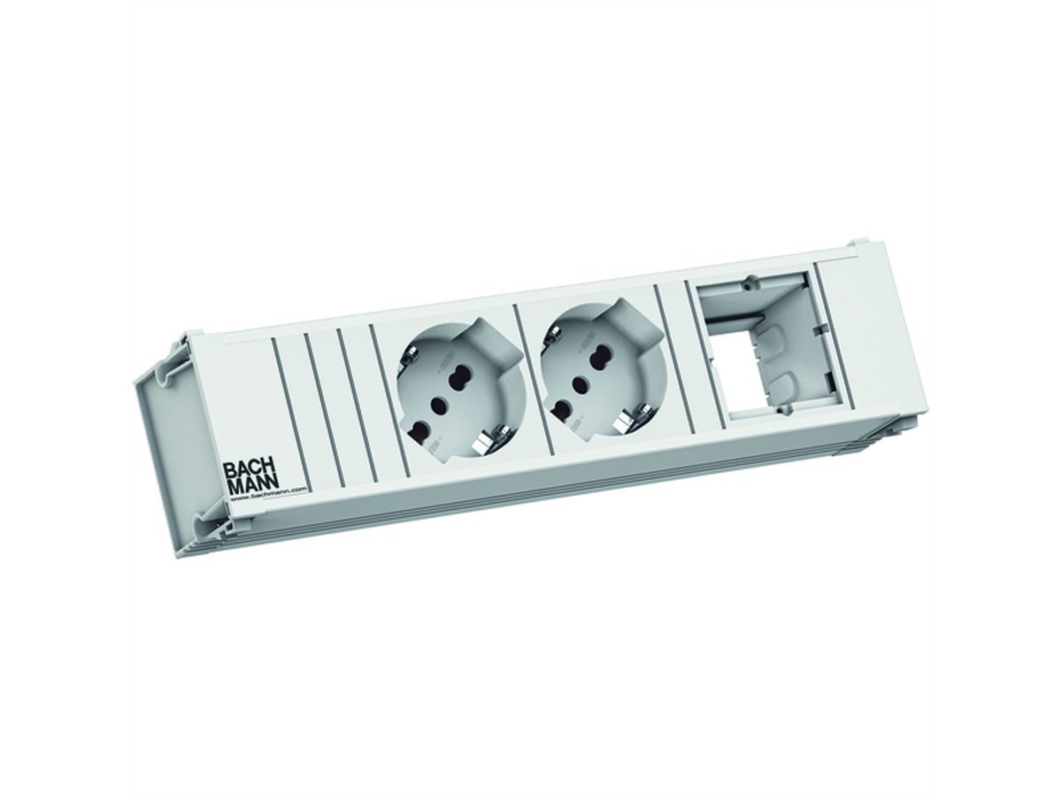 BACHMANN CONI 2xP40 1xCM 0.2m GST18 RAL9010