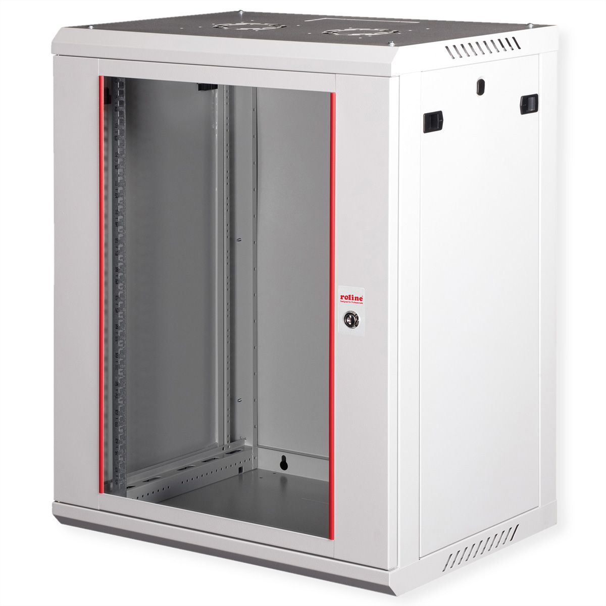ROLINE 19-inch wandbehuizing Basic Plus 15U, 600x450 BxT grijs