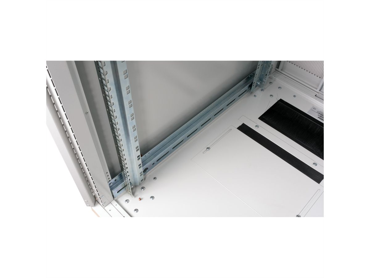 ROLINE 19-inch server rack Pro 42 U, 600x1000 BxD grijs plexiglas