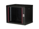 ROLINE 19-inch wandbehuizing Pro 9 U, 600x450 BxD zwart