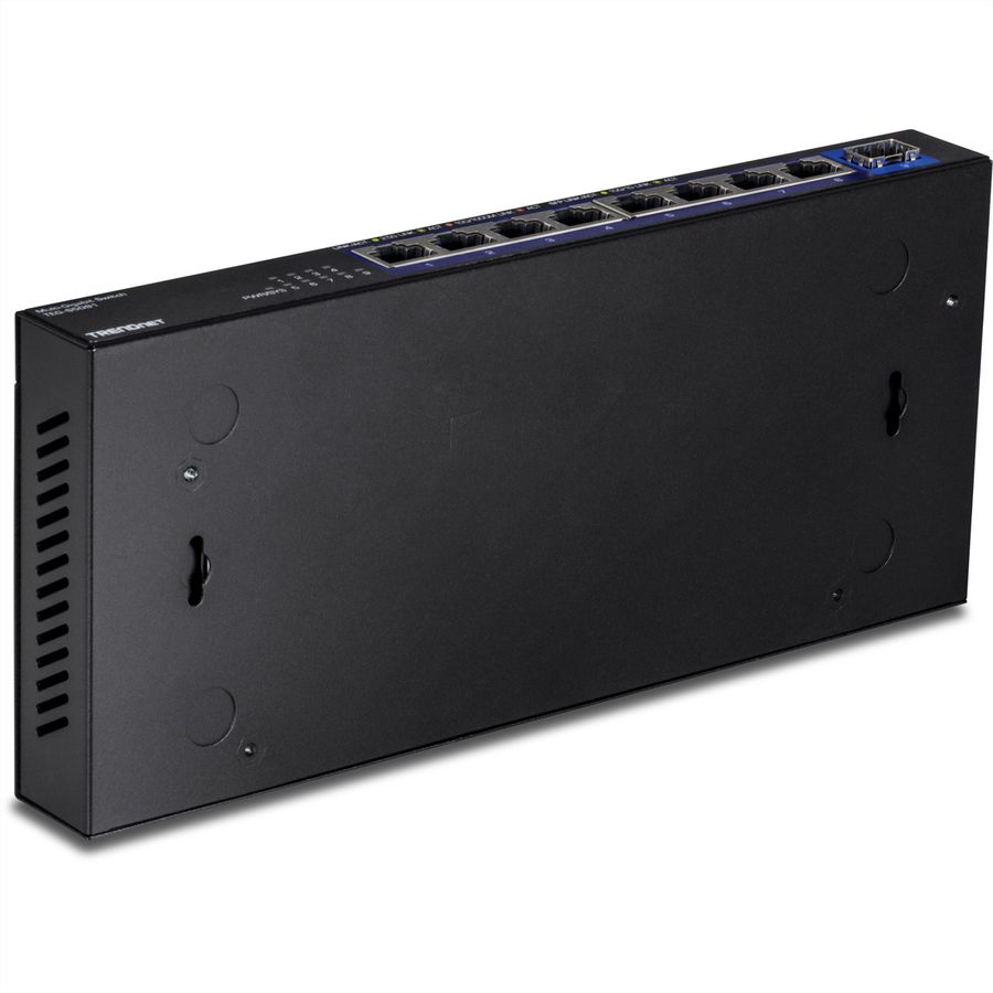 TRENDnet TEG-S5091 9-poorts switch, 2,5G unmanaged switch met 10G SFP+ poort