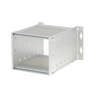 SCHROFF EuropacPRO 19" moduledrager voor moduledrager, wandmontage, niet afgeschermd, 3 HE, 205 mm