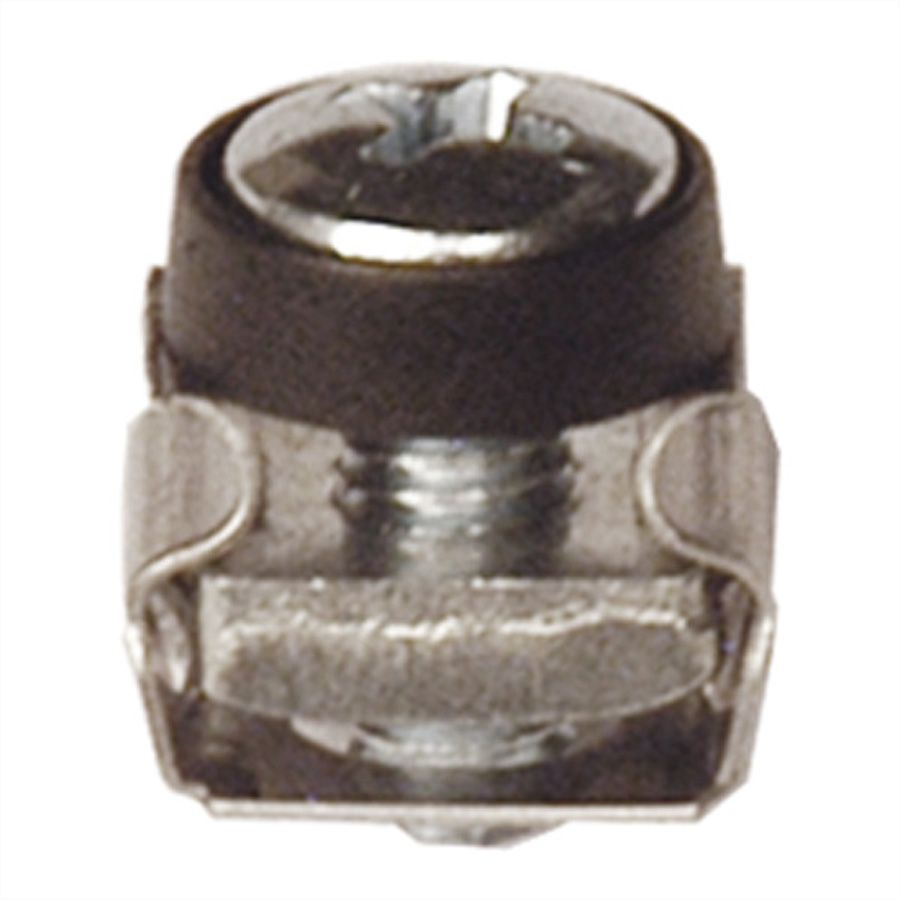CONTEG 19"-Montagematerial, M5, 1 Stück, 1x Schraube, 1x Mutter, 1x Unterlegscheibe
