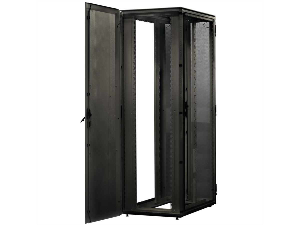 SCHROFF Varistar serverkast, RAL 7021, zij-aan-zij, 52 HE, 2450H, 600W, 1000D