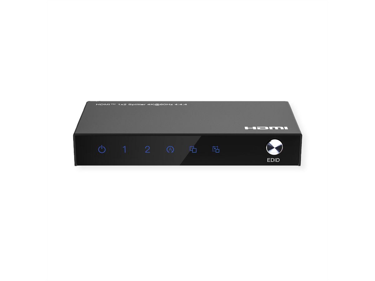 VALUE HDMI Splitter, 1x2, 4K60Hz