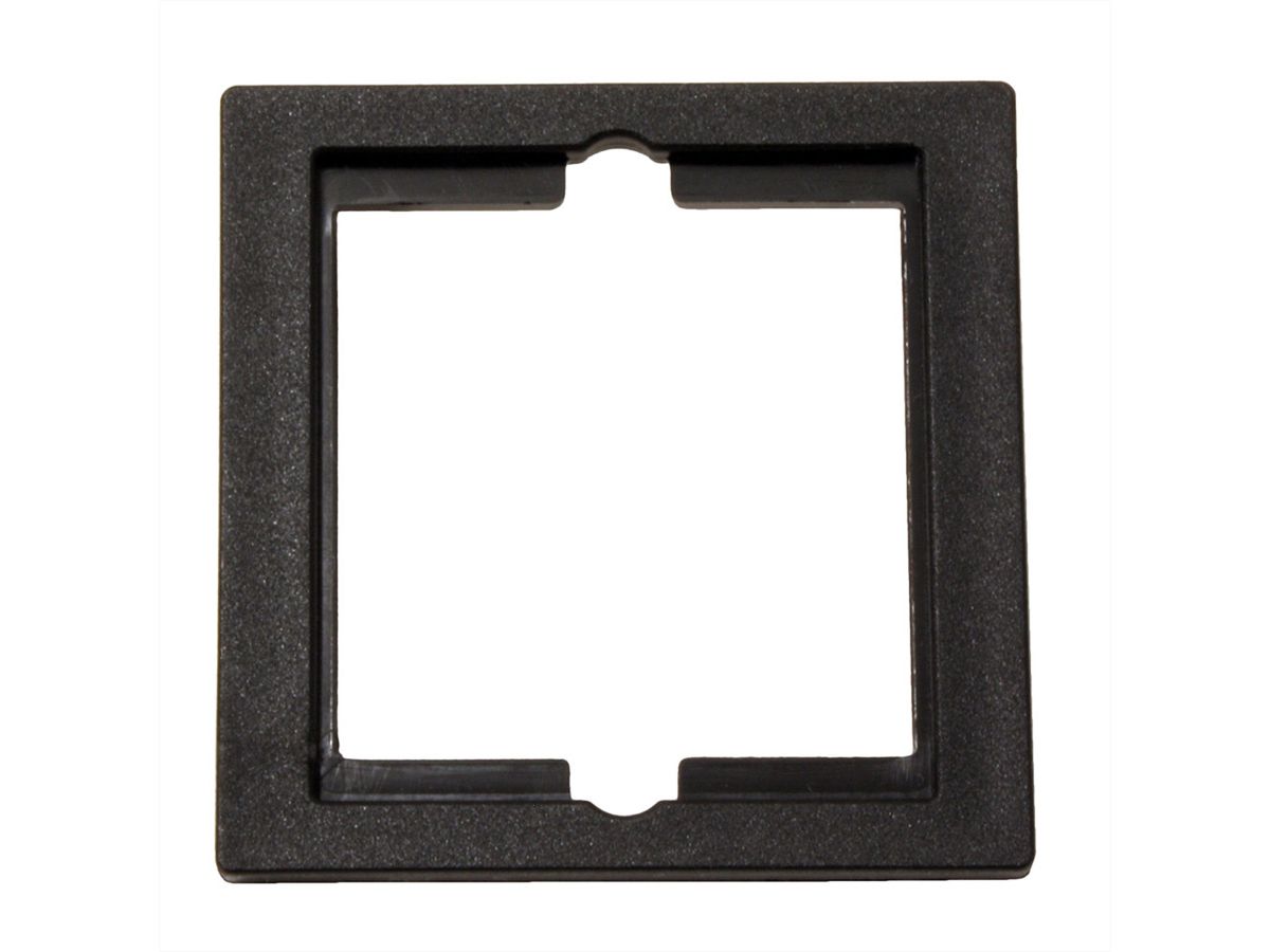 BACHMANN adapter frame for custom module 50x50mm, black