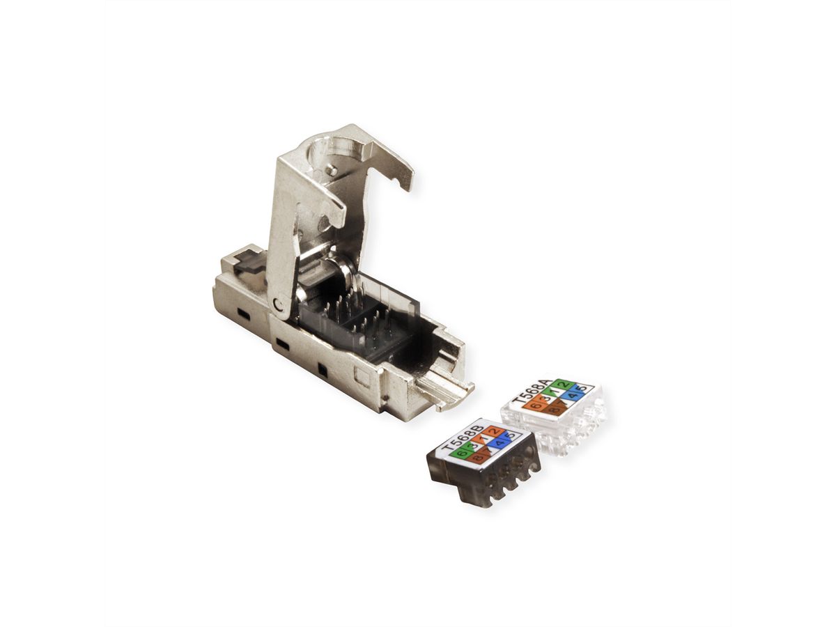 VALUE Field connector RJ-45 Cat.6A (Class EA), STP