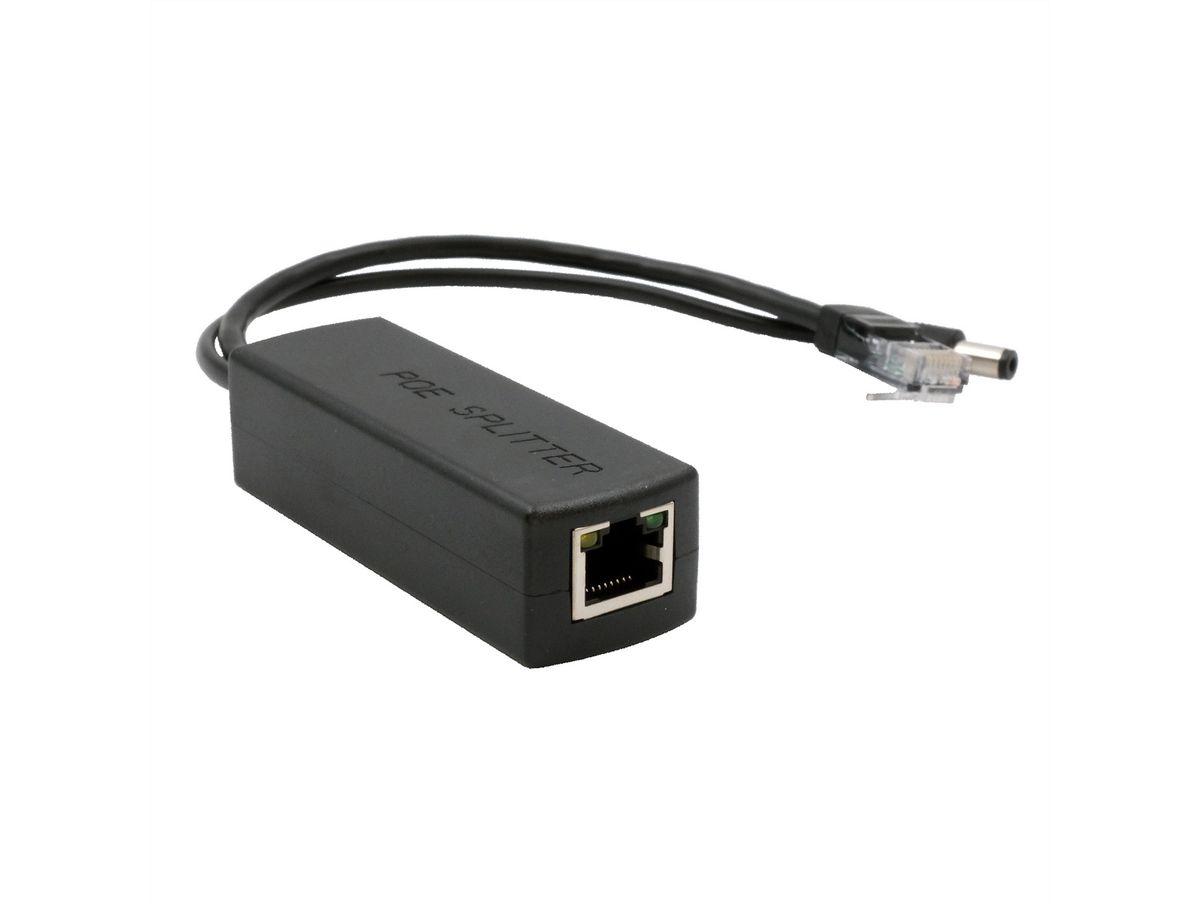 EXSYS EX-60320 10/100Mbps 802.3at PoE+ Splitter