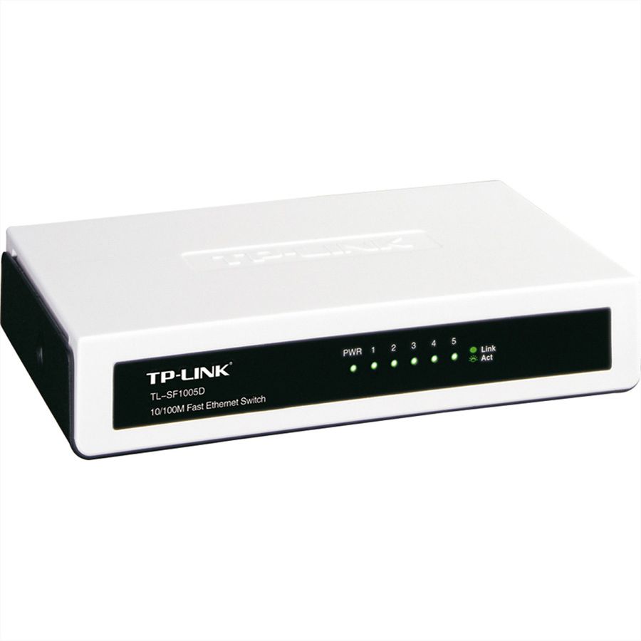 TP-LINK TL-SF1005D 5-Poorts 10/100 Ethernet Switch
