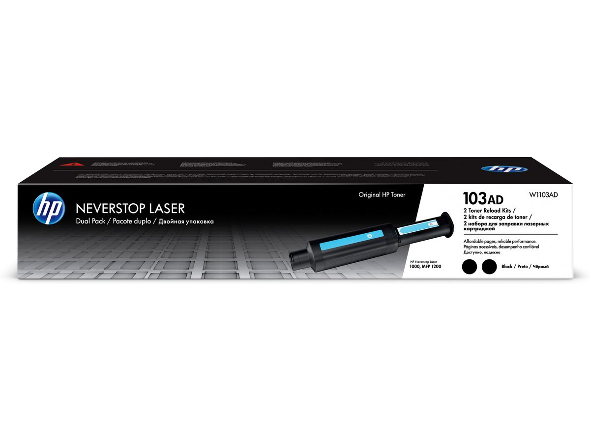 HP 103AD 2 pc(s) Original Black