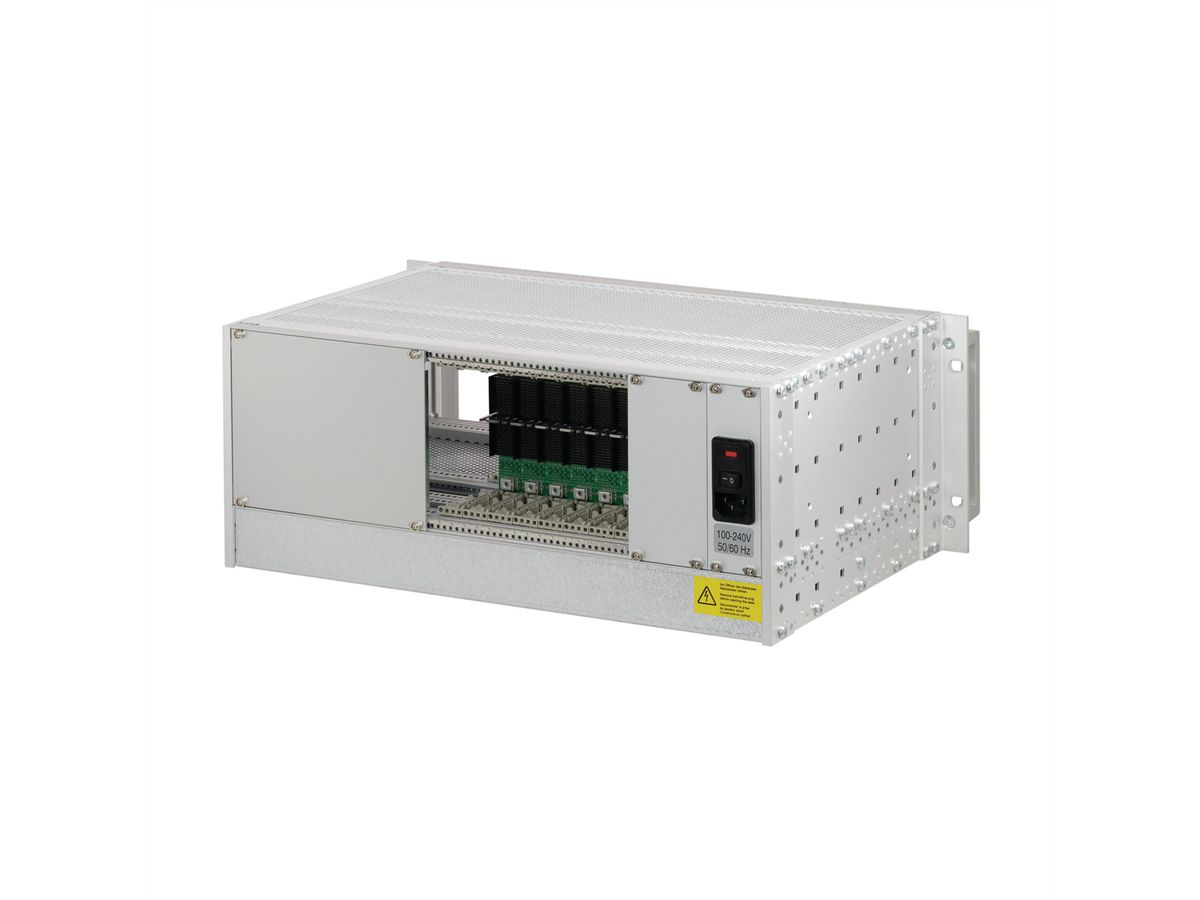 SCHROFF CPCI Serial System With Pluggable PSU, 4 U, 9 Slot, With Rear I/O