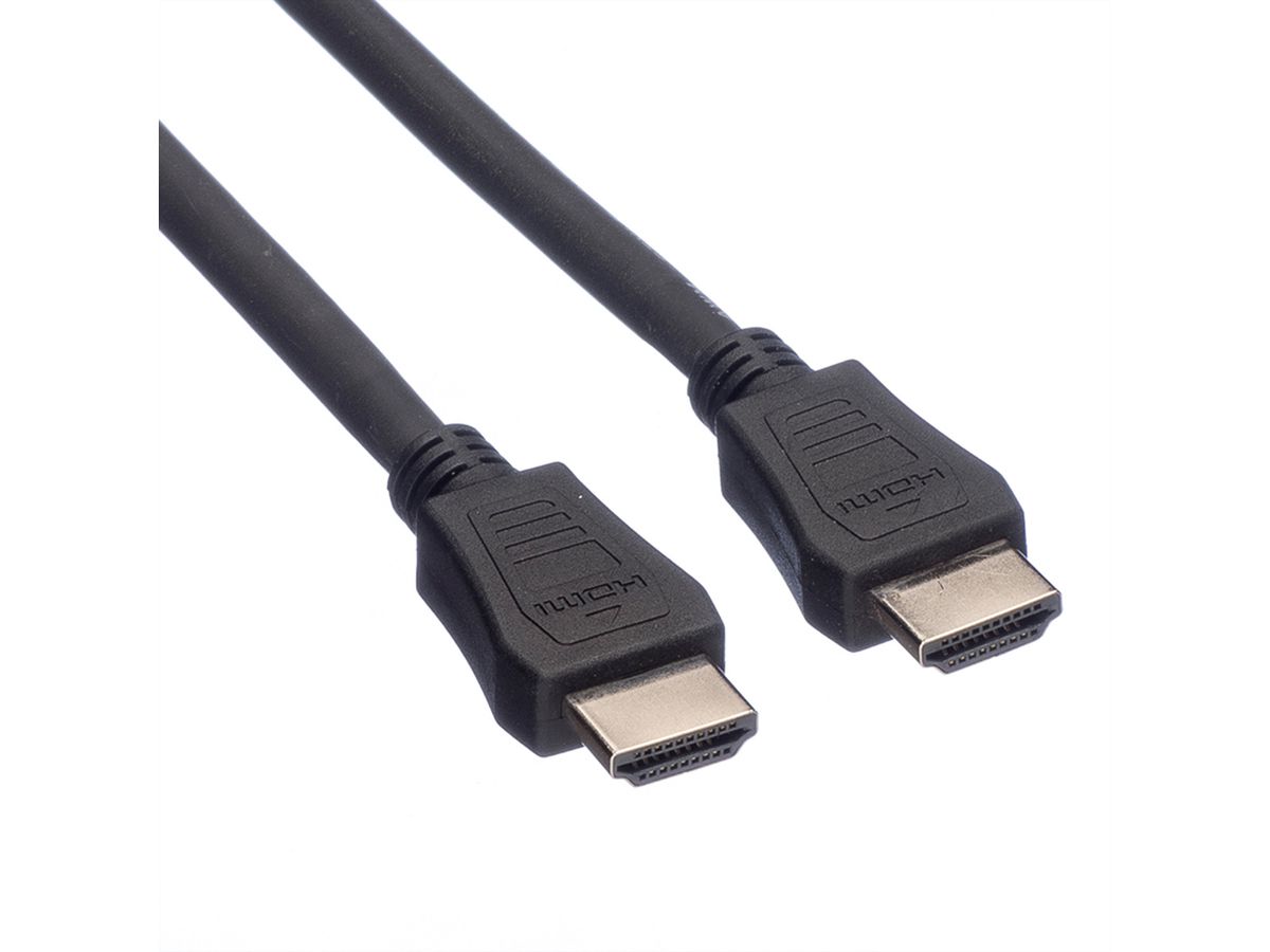 VALUE HDMI High Speed Cable met Ethernet M-M, LSOH, zwart, 1 m