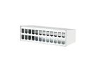 METZ CONNECT Module AP behuizing 2x12 poort zuiver wit RAL9010