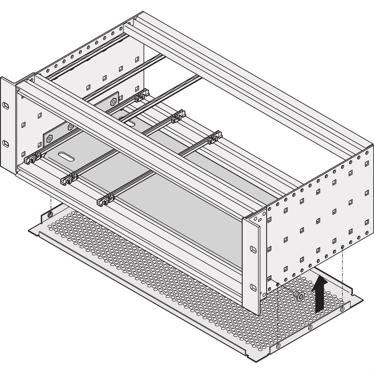 MOUNTING PLATE 84HP 460D
