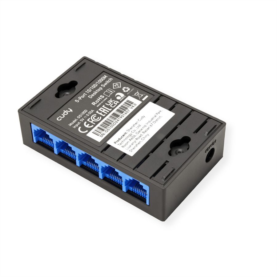 CUDY GS105D 5-poorts Gigabit Switch