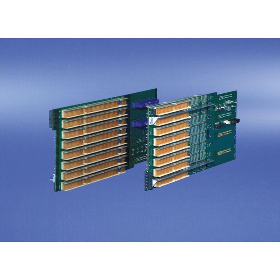 SCHROFF CPCI Backplane, 2 Slots, With Mini-fit