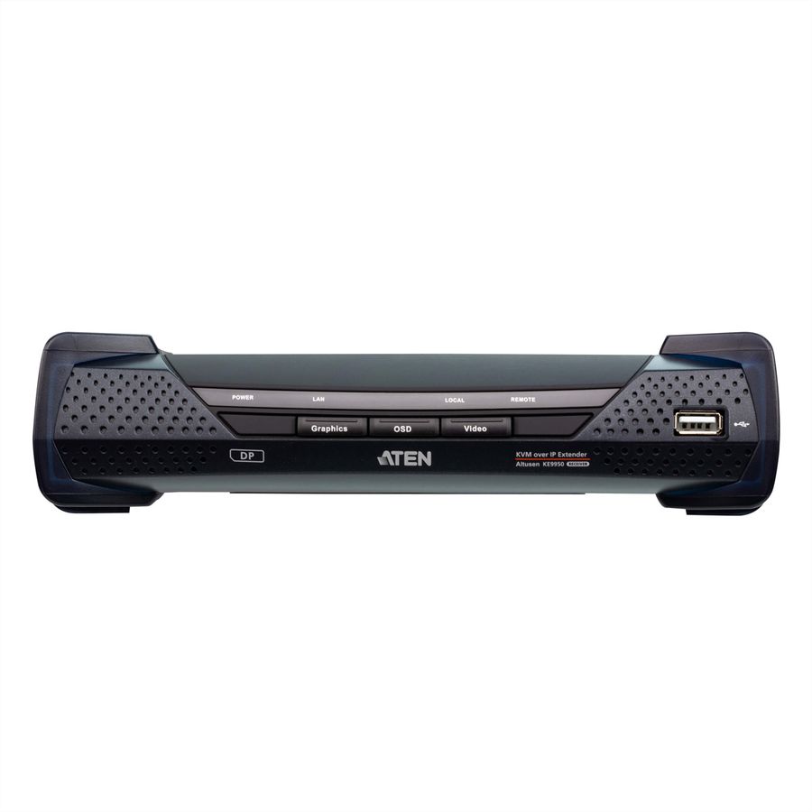 ATEN KE9950R 4K DP KVM over IP Extender ontvanger