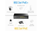 CUDY FS1006P 6-Port 10/100M PoE+ Switch 60W