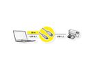 ROLINE Aktieve USB 3.2 Gen 1 verlengkabel, AOC, zwart, 10 m