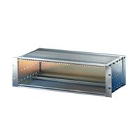 SCHROFF EuropacPRO 19" Subrack Kit for Backplane, Heavy, Shielded, 6 U, 235 mm