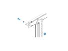 SCHROFF 19" Assembly Kit, 4 x Screw M5x12, Earthing Nut M5 for Slide Rails
