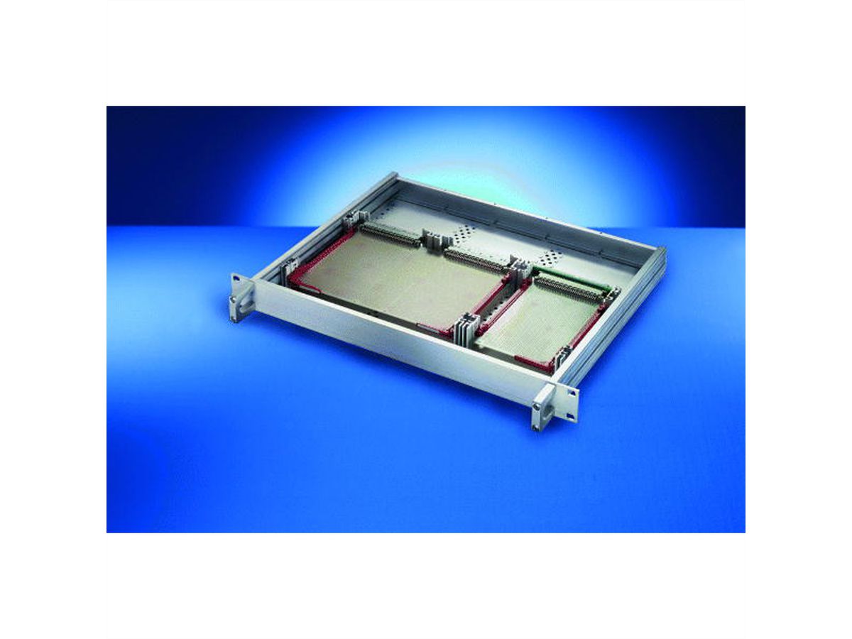 SCHROFF Euroboard-montageset voor geïsoleerde achterwandmontage, 2 HE