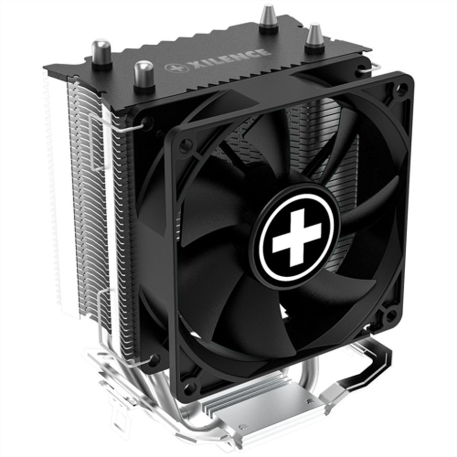 XILENCE A402.B AMD CPU Cooler, Heatpipe, 92mm PWM Fan, 130W TDP