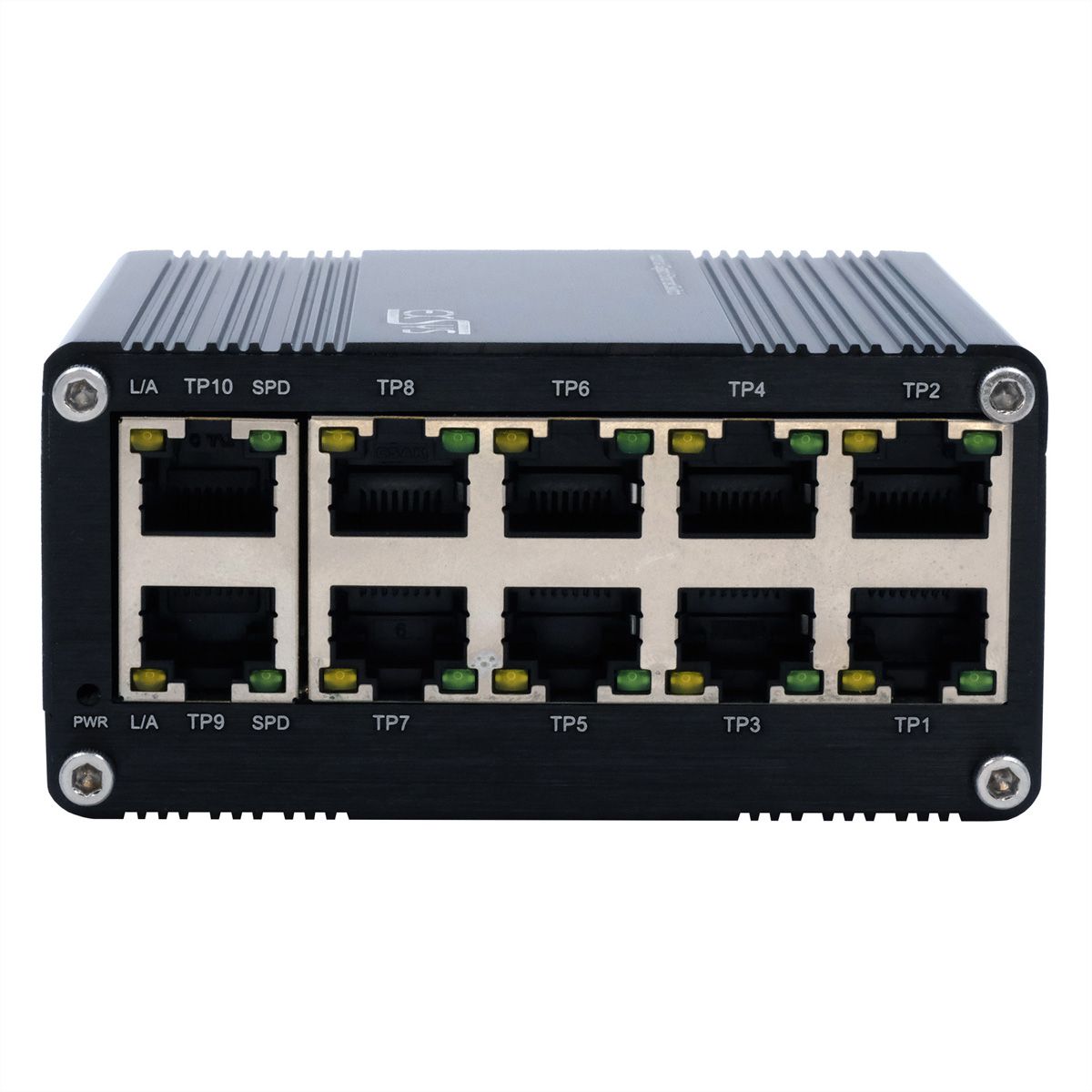 EXSYS EX-62025 10-poorts Industriële Ethernet Switch