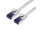 VALUE FTP patchkabel, Cat.6A (Class EA), extra plat, grijs, 1,5 m