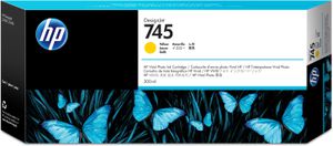 HP 745 gele DesignJet inktcartridge, 300 ml