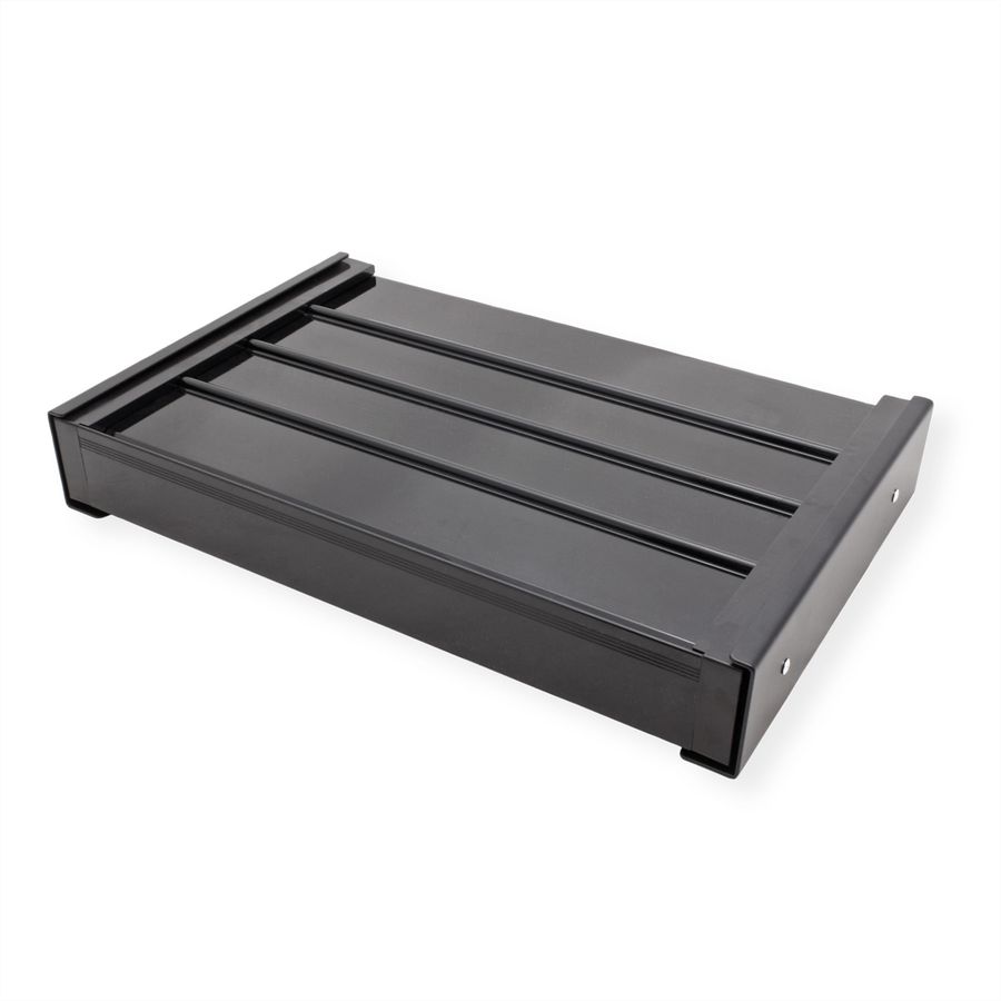 VALUE Ultra-Slim Underdesk Mount Storage Drawer, 420 mm width, black