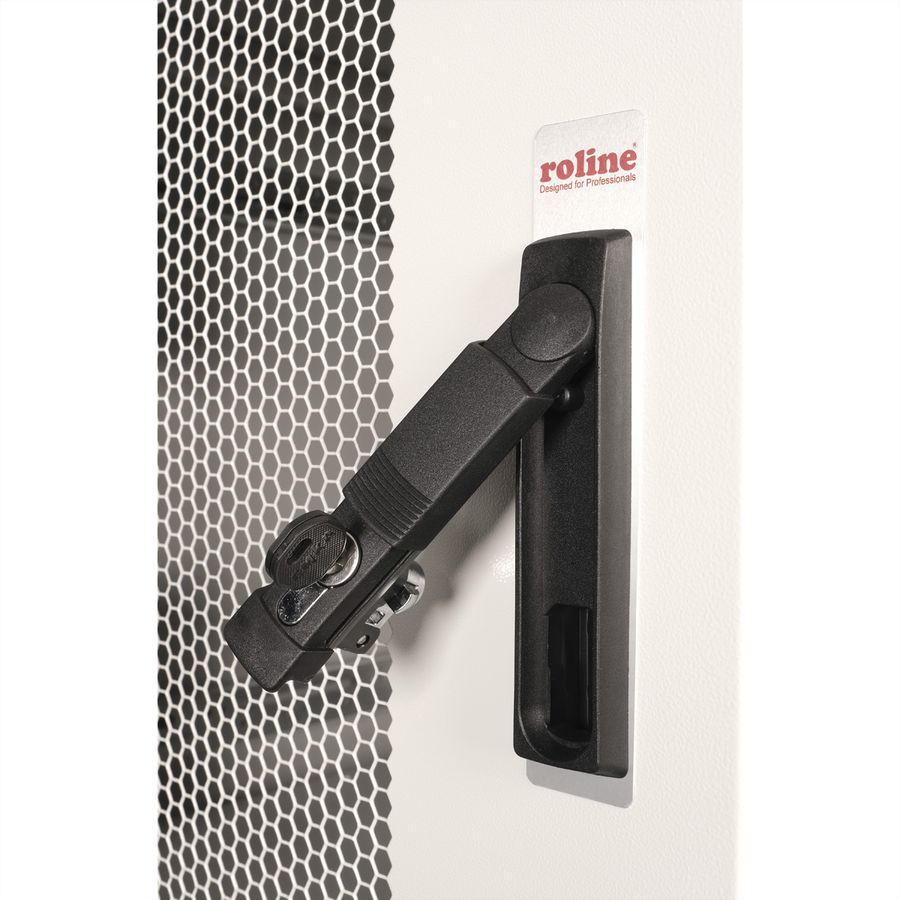 ROLINE colocation-kast 42HE 800x1000 mm, 3 compartimenten, grijs