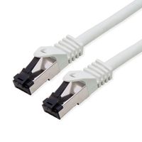 VALUE S/FTP Patch Cord Cat.8 (Class I), stranded, LSOH, PoE, grey, 1 m