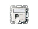 TELEGÄRTNER Dose AMJ45 UP/50 2x RJ-45 Kat.6A (Class EA), perlweiss