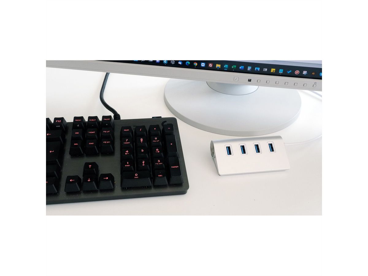Exsys EX-1135 4-Port USB 3.2 Gen 1 Hub