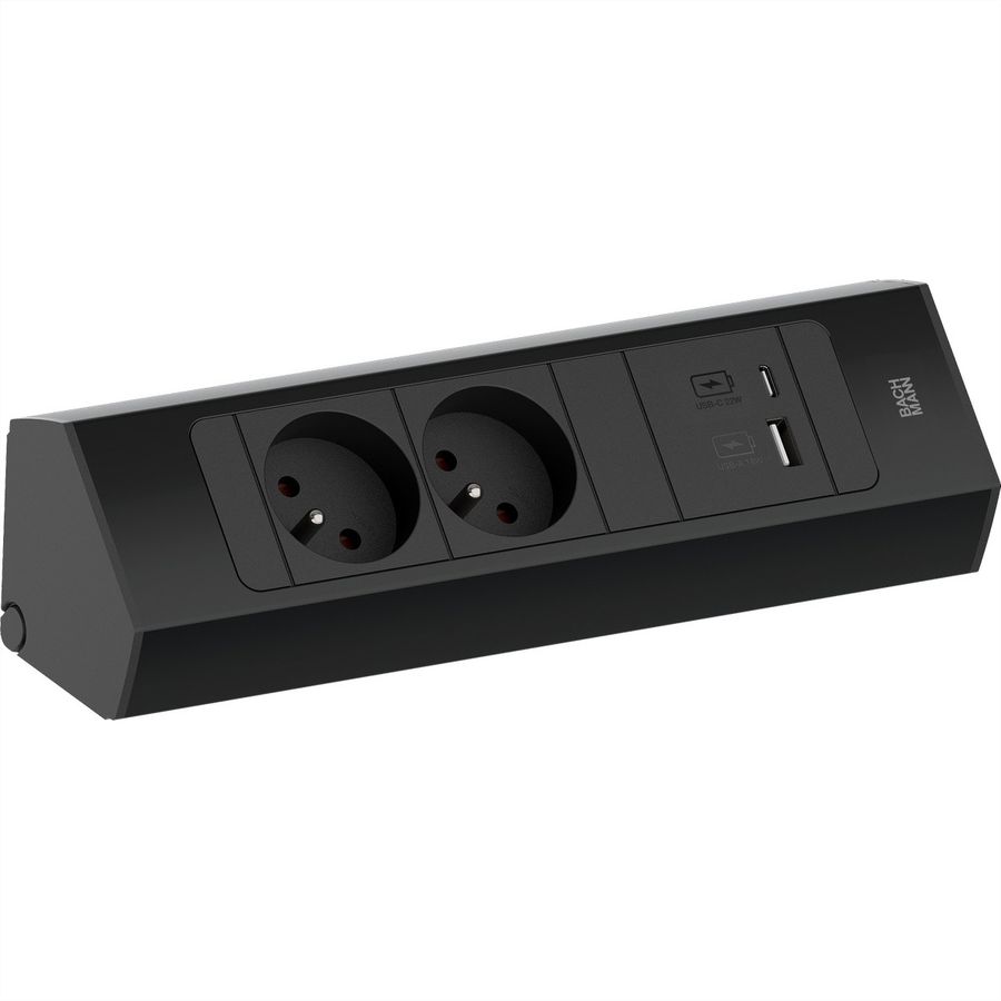 BACHMANN CASIA 2 2xUTE 1xUSB A/C 22W 2.0m AEH SW