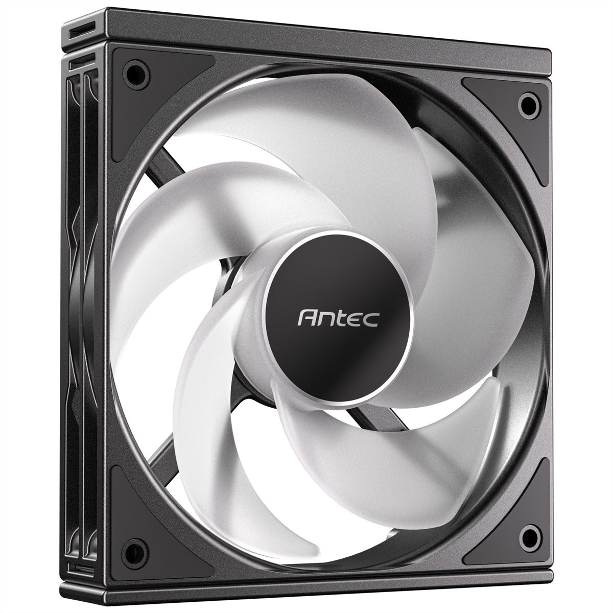 ANTEC C120 ARGB Fan Reverse PC Case Fan 120mm 3-in-1-Pack, black