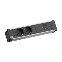 BACHMANN CONI 2xP40 1xUSB C/C 100W, L=0.2m