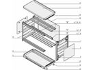SCHROFF RatiopacPRO AIR Complete behuizing, tafelmodel, achteraf te monteren afscherming, frontpaneel, 3/4 HE, 42 HE, 315 mm