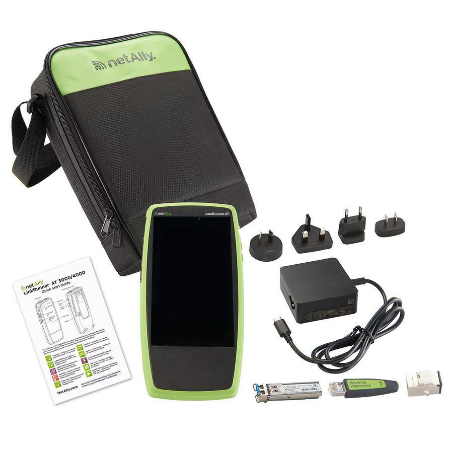 NETALLY LinkRunner AT-3000 netwerk automatische tester