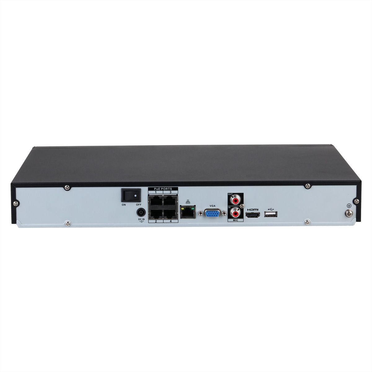 DAHUA NVR2204-P-I2, 4CH 2HDD 1U NETWORK VIDEO RECORDER