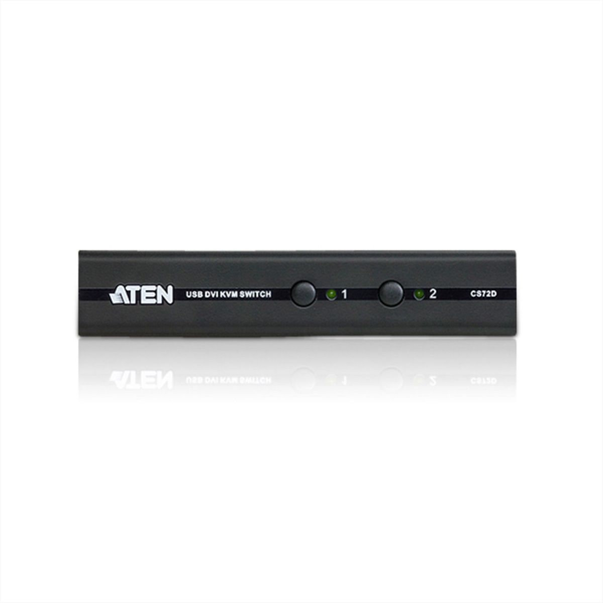 ATEN CS72D KVM Switch DVI, USB, Audio, 2-Poorts