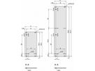 SCHROFF Insteekmodule Frontplaat, niet afgeschermd, voor statische trapeziumvormige handgreep, 3 HE, 10 HE, 2,5 mm, Al, geanodiseerd vooraan, geleidend achteraan