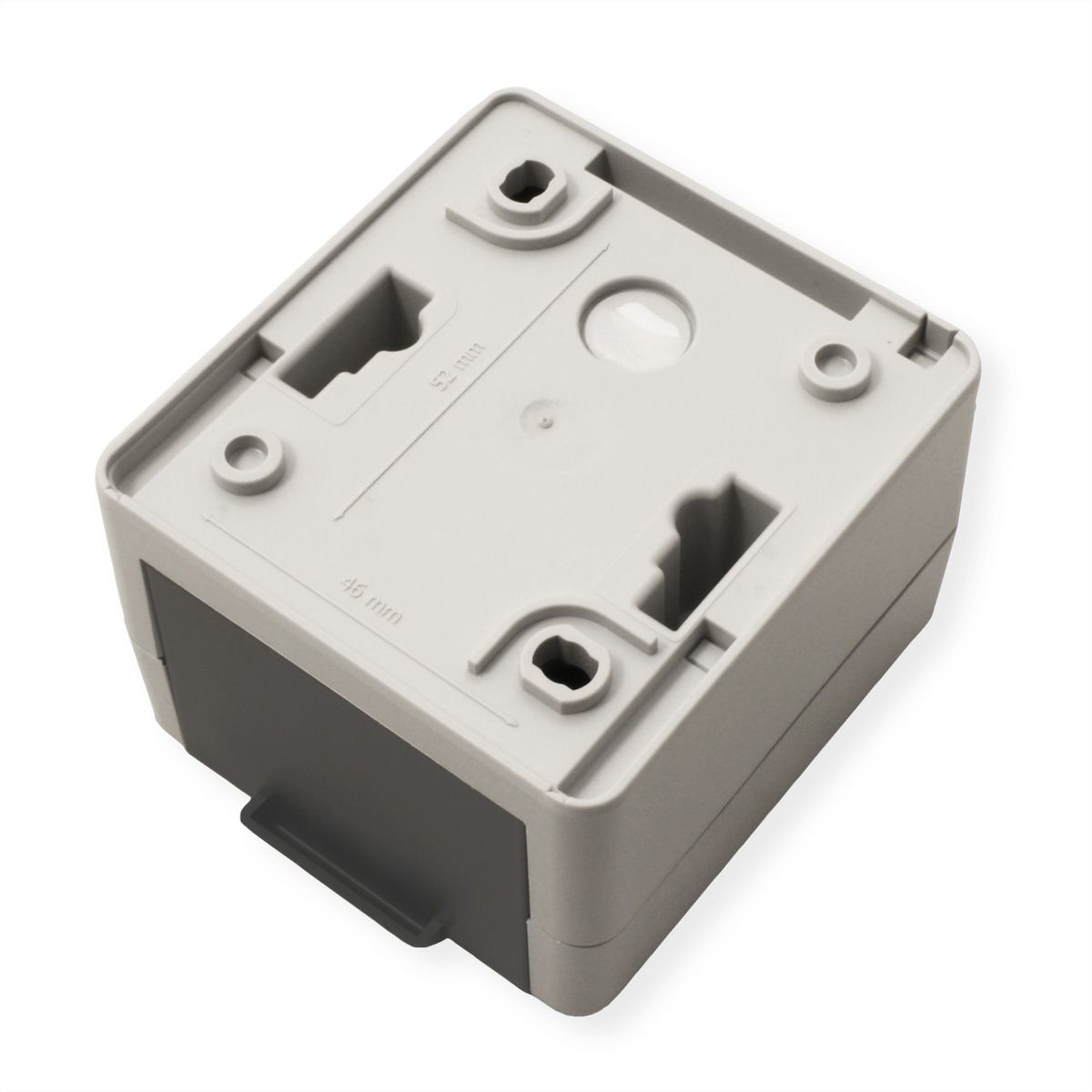 EasyLan preLink / fixLink Opbouw doos grijs