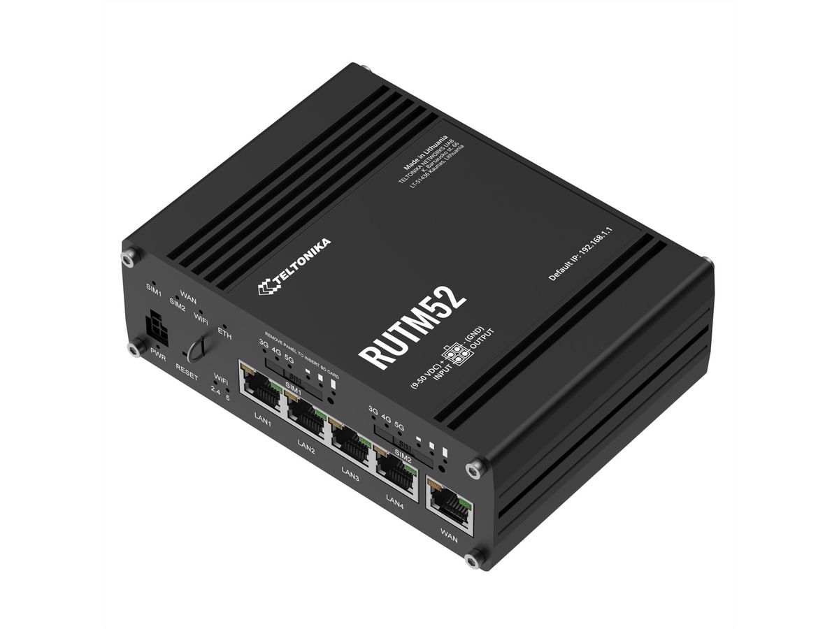 TELTONIKA RUTM52 5G Router